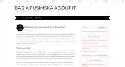Desktop Screenshot of barbarafusinska.com