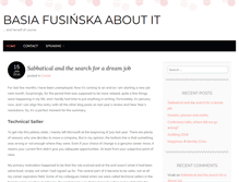 Tablet Screenshot of barbarafusinska.com